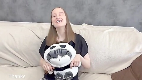 Lapkalu - Powerful Anal, Toy And Butt Plug Are The Best Gift For A Cutie With Big Tits