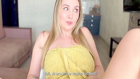 - No, No, And No Again! Its Not A Clitoris!stepmother Helps Stepson Prepare For The Exam 36 Min