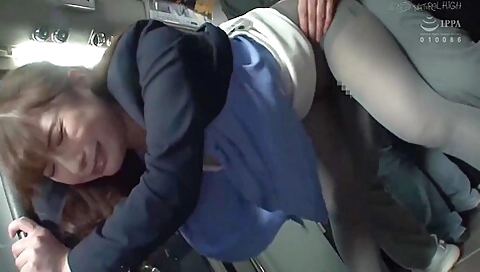 Beautiful Woman In Pantyhose Is Felt Up By A Man