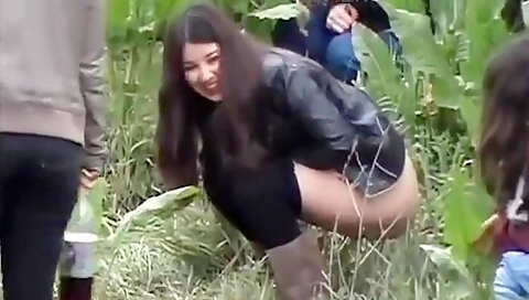 Busty Amateur Blonde Banged In Public Outdoor